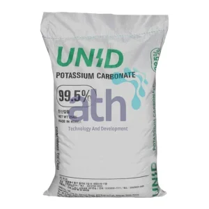 Potassium carbonate – K2CO3