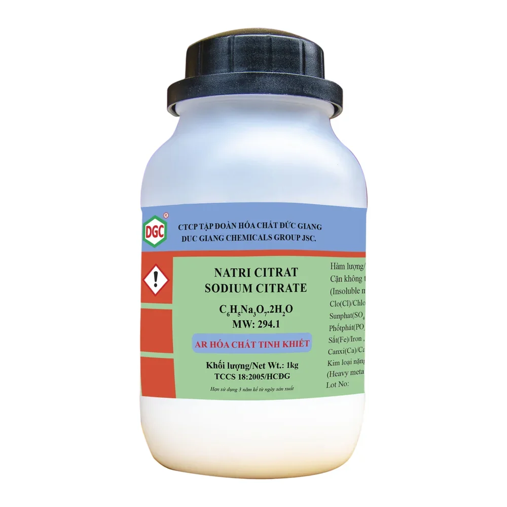 SODIUM CITRATE TINH KHIẾT SODIUM CITRATE TINH KHIẾT